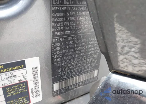 2018 Jaguar F-Pace 20D R-Sport from USA, damaged, VIN SADCL2FN7JA248409